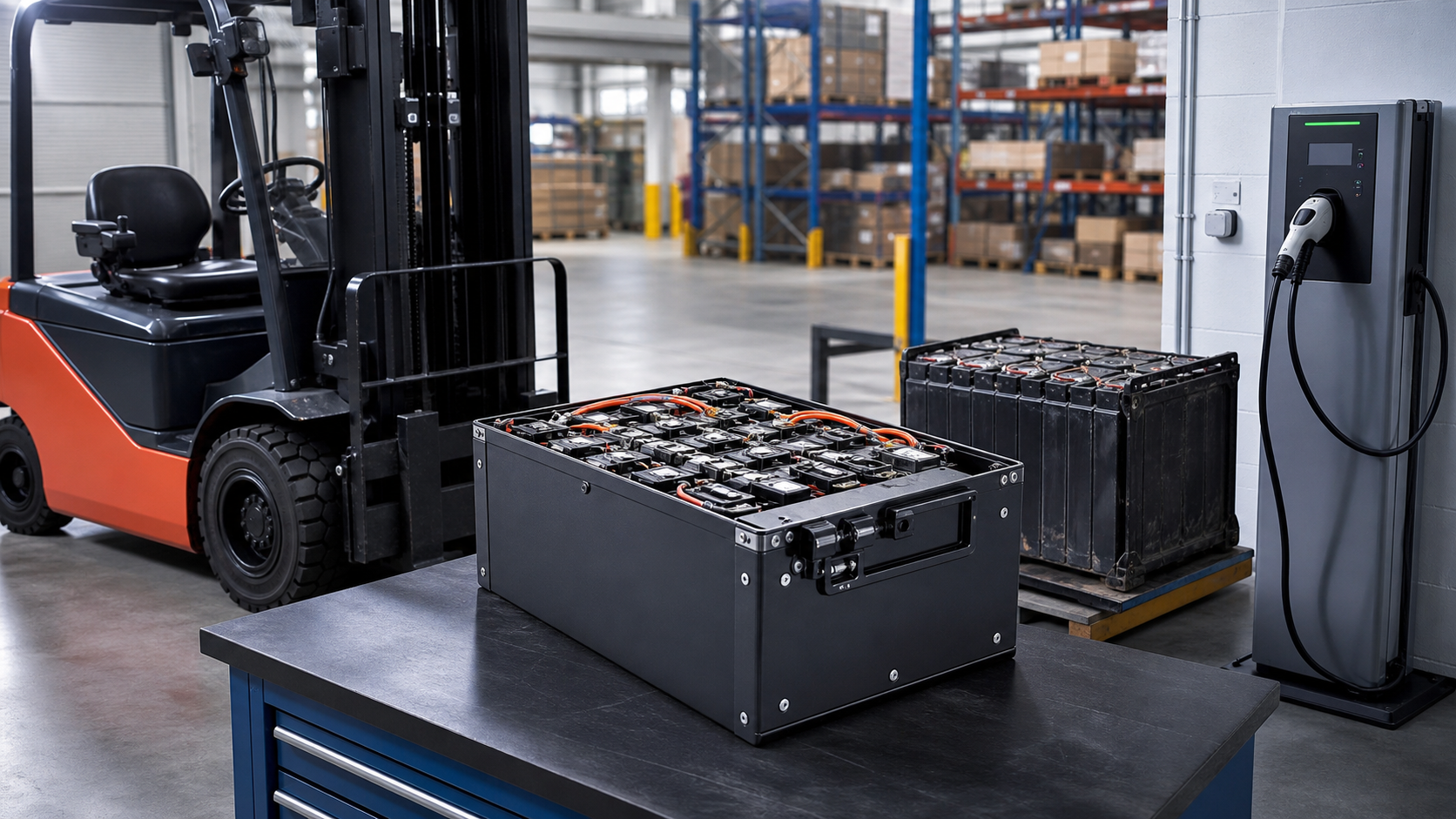 Lead-acid vs lithium forklift battery ROI analysis